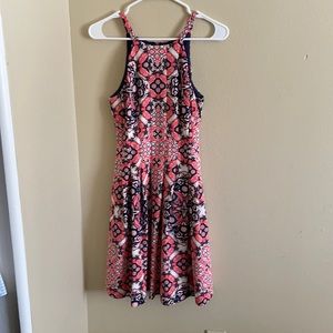 Vince Camuto fit and flare dress with pockets